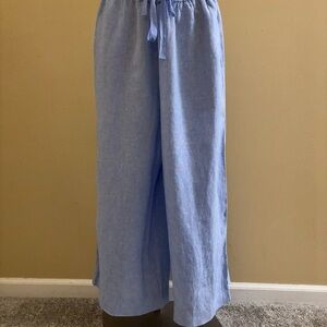 J. Crew Light Blue Wide Leg Pants
